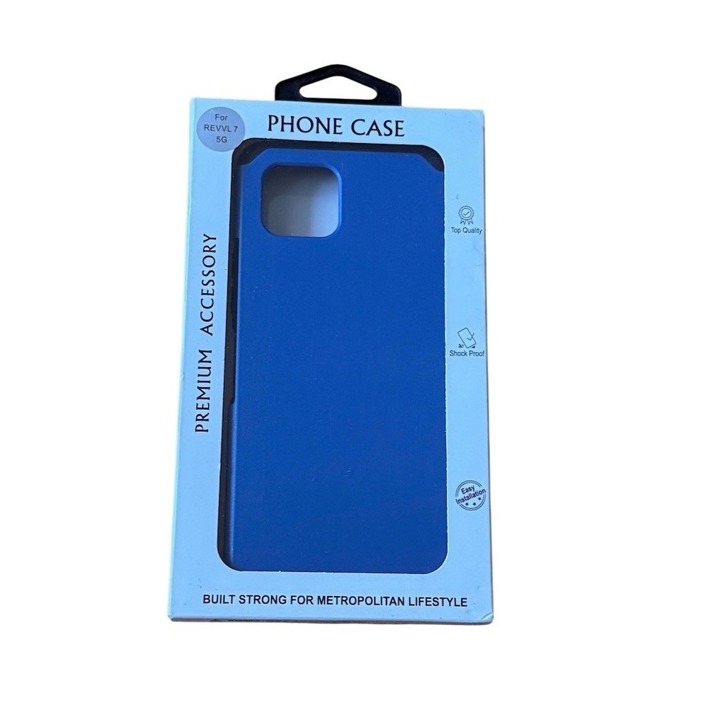 Tech21 Protective Phone Case Blue Shockproof Drop Tested T-Mobile REVVL